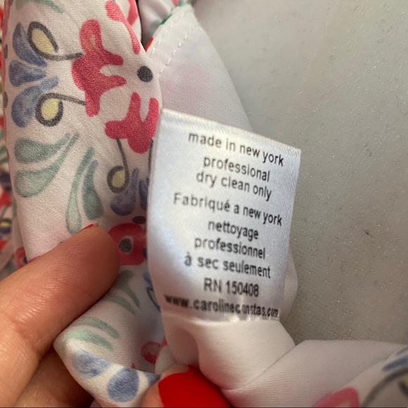 Multicolor Maria Floral Off The Shoulder Dress - Picture 9 of 9